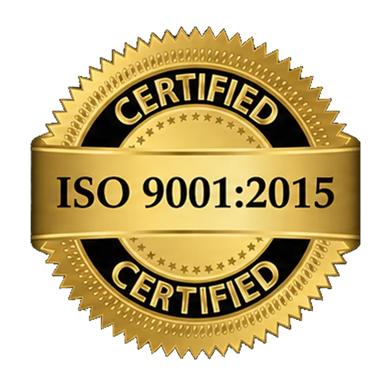 ISO/IEC 27001:2015 Certified