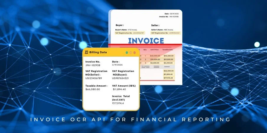 invoice ocr api for financial reporting