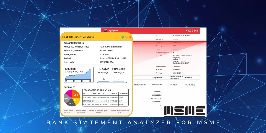 bank statement analyzer for msme