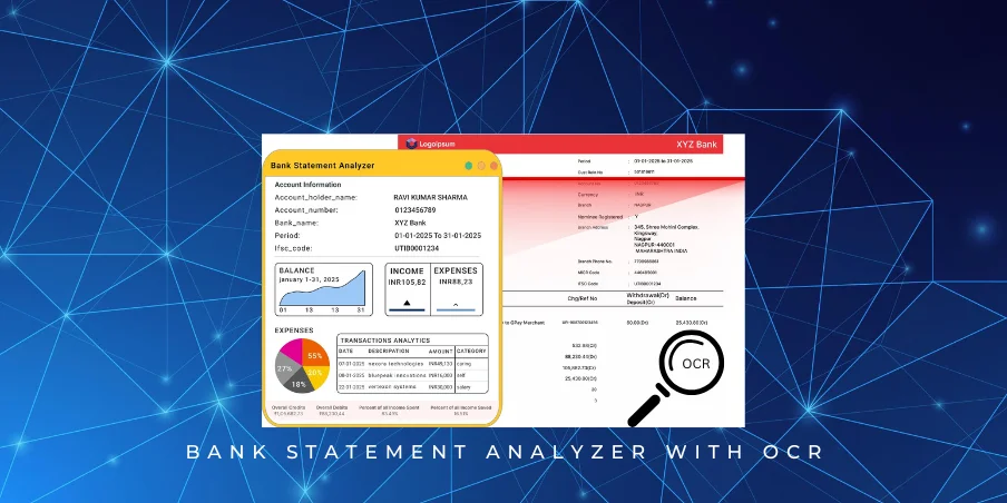 bank statement analyzer with ocr