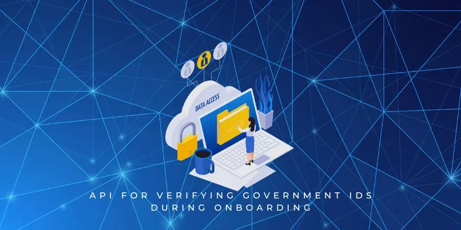 api for verifying government ids during onboarding