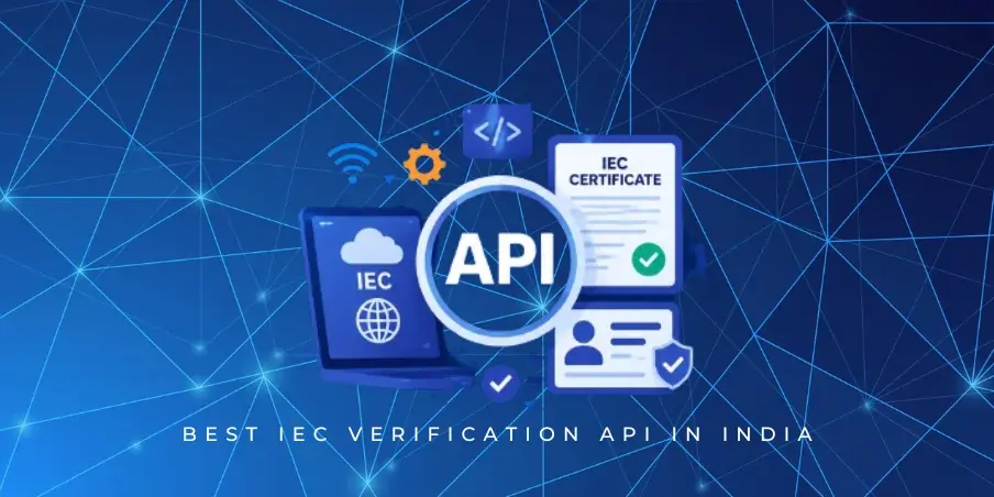 best iec verification api in india