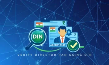 Verify Director PAN Using DIN
