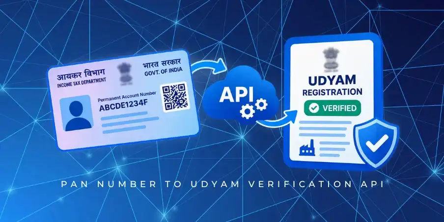 pan number to udyam verification api